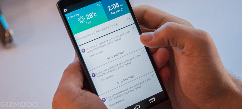 Illustration for article titled LG G3 Hands-On: Glorious Hardware, With Software That's Actually Usable